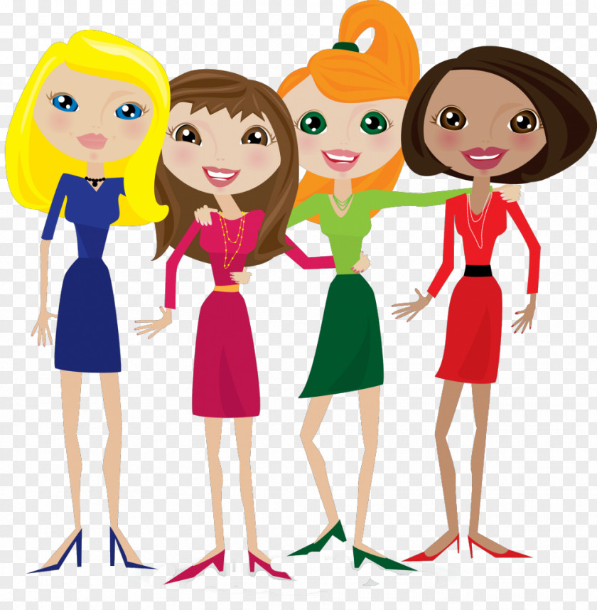 Friends Girlfriend Friendship Woman Clip Art PNG