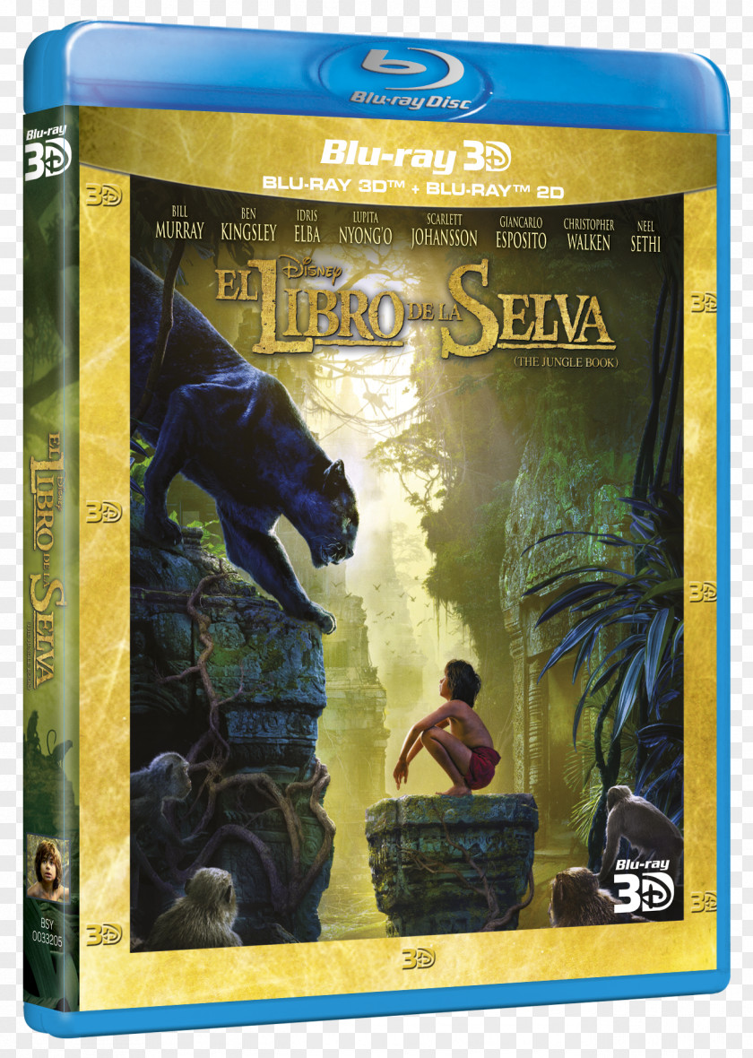 Libro De La Selva Blu-ray Disc The Jungle Book Mowgli El Selva. Mi Libro-juego PNG