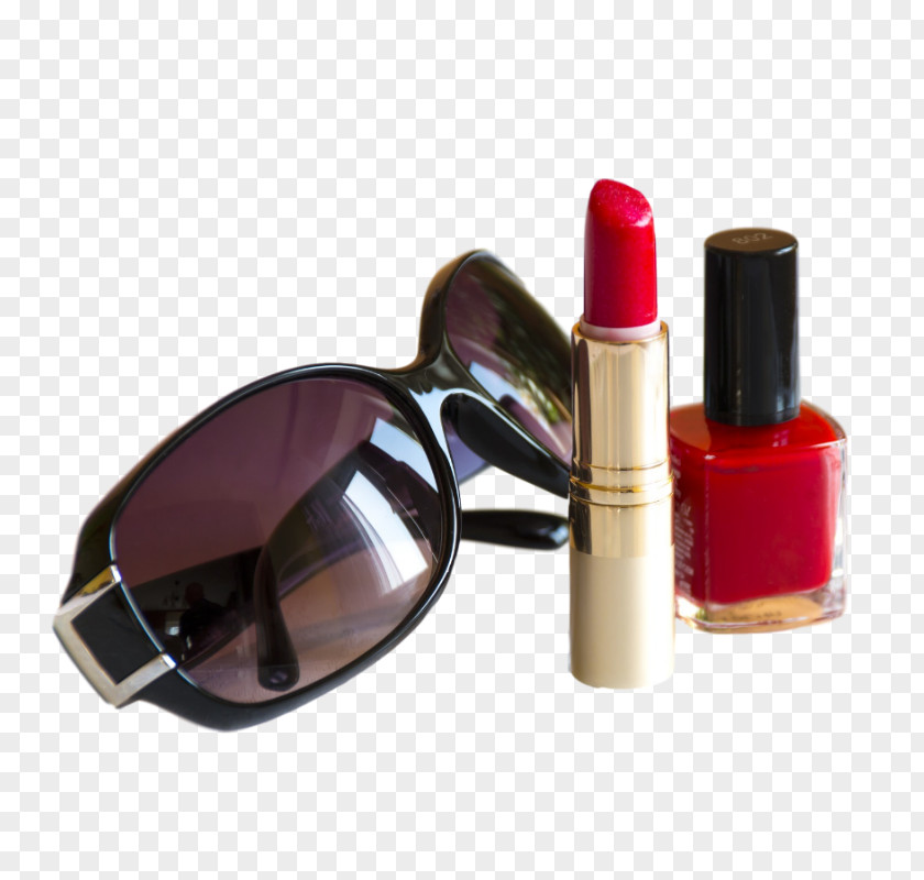 Lipstick Cosmetics Glitter Make-up Nail Polish PNG