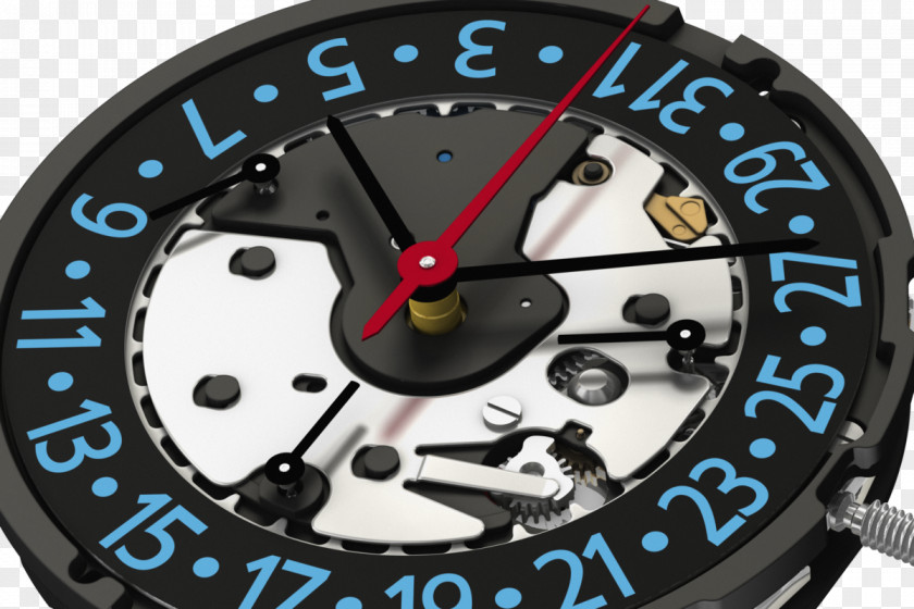 Watch Automatic Ronda Quartz Clock Movement PNG