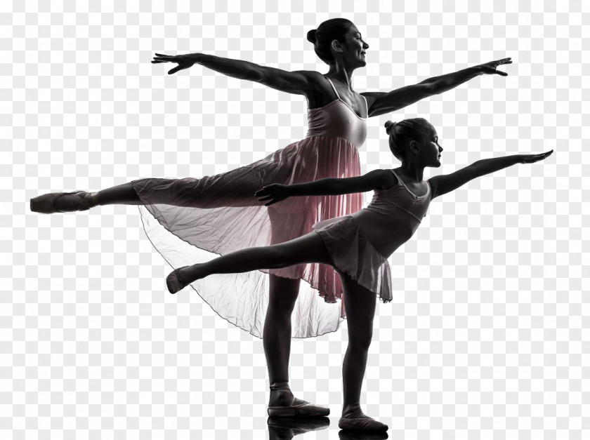 Ballet Beauty Dancer Silhouette Stock Photography PNG