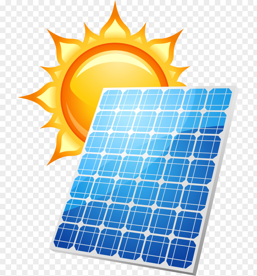 Energy Solar Panels Power Renewable Poster PNG