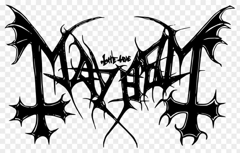 Eriksen Mayhem Dawn Of The Black Hearts Metal De Mysteriis Dom Sathanas From Dark Past PNG