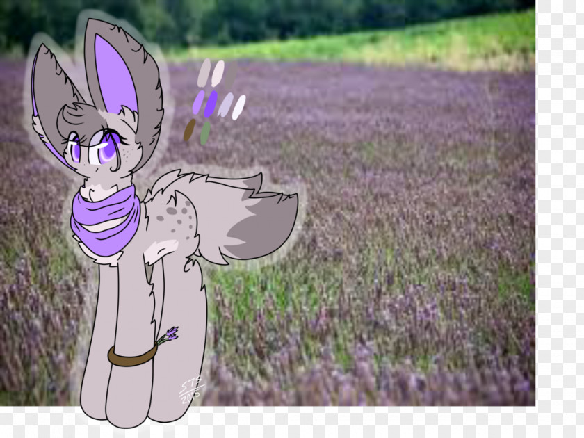 I Love You Boo Kitty Flower Pollinator Purple Cartoon Character PNG