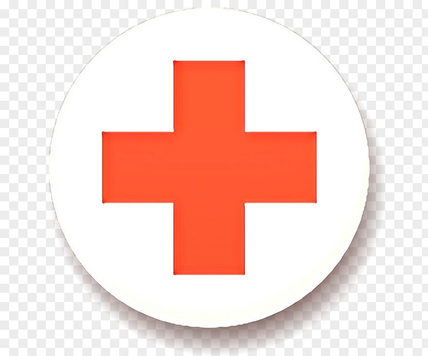 Logo Religious Item Red Cross Background PNG