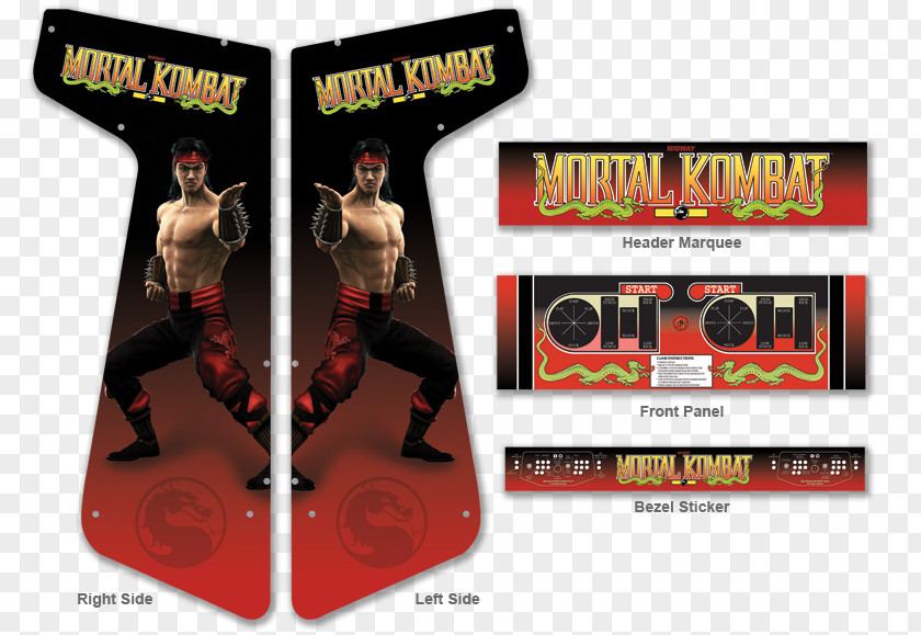 Mortal Kombat Mythologies Subzero Raiden Liu Kang Arcade Game Video PNG