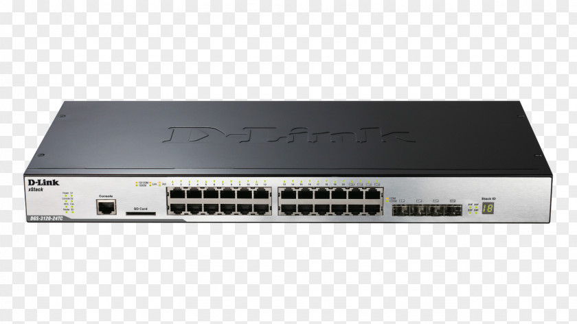Ports Gigabit Ethernet Network Switch Small Form-factor Pluggable Transceiver Power Over Stackable PNG