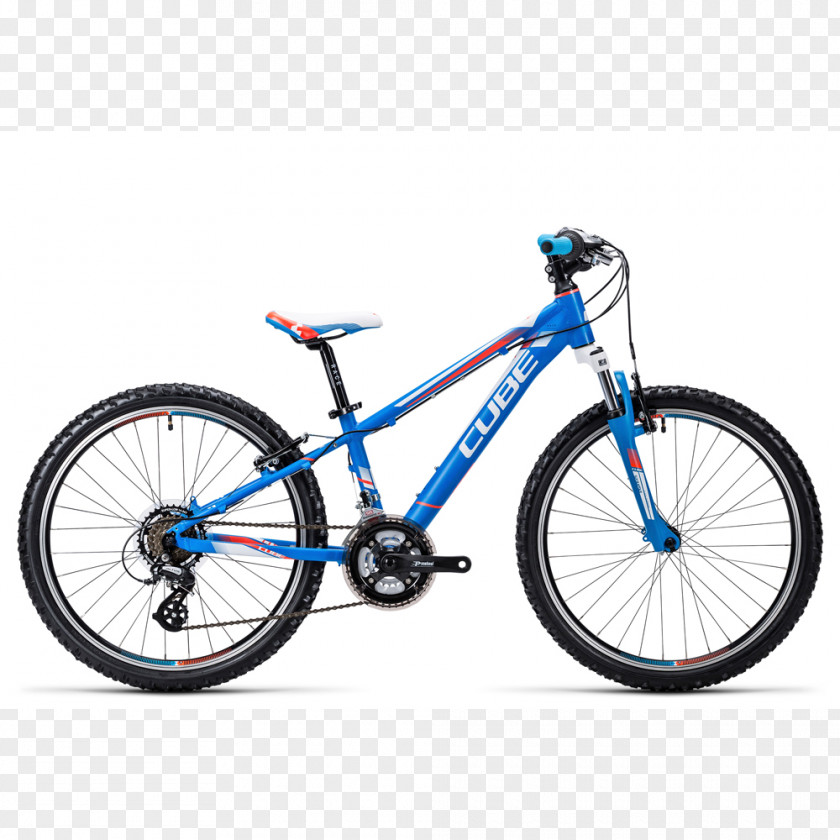 Bicycle Cube Bikes Kid 240 (2018) Mountain Bike Blue PNG