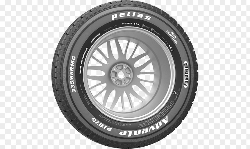 Dalga Tread Petlas Tire Alloy Wheel PNG