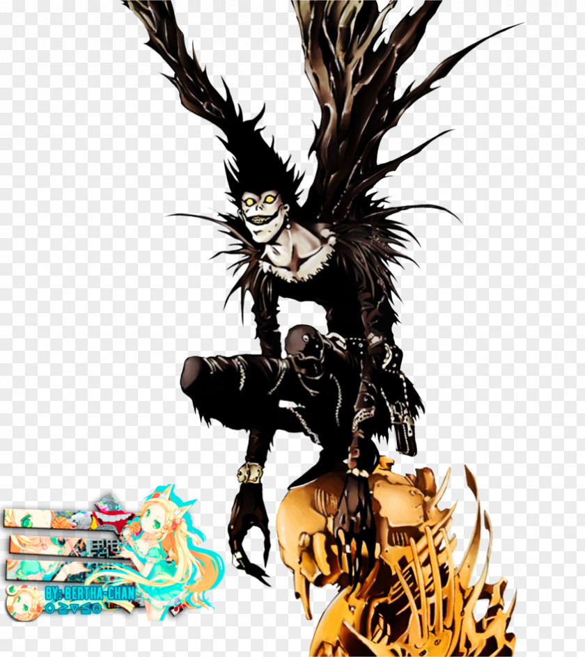 Death Ryuk Light Yagami Rem Note PNG