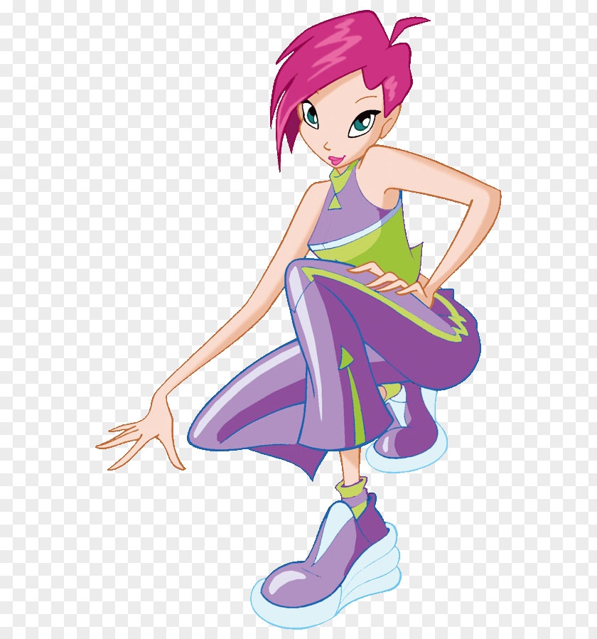 Winx Club Season 2 Tecna Club: Believix In You Musa Aisha Bloom PNG