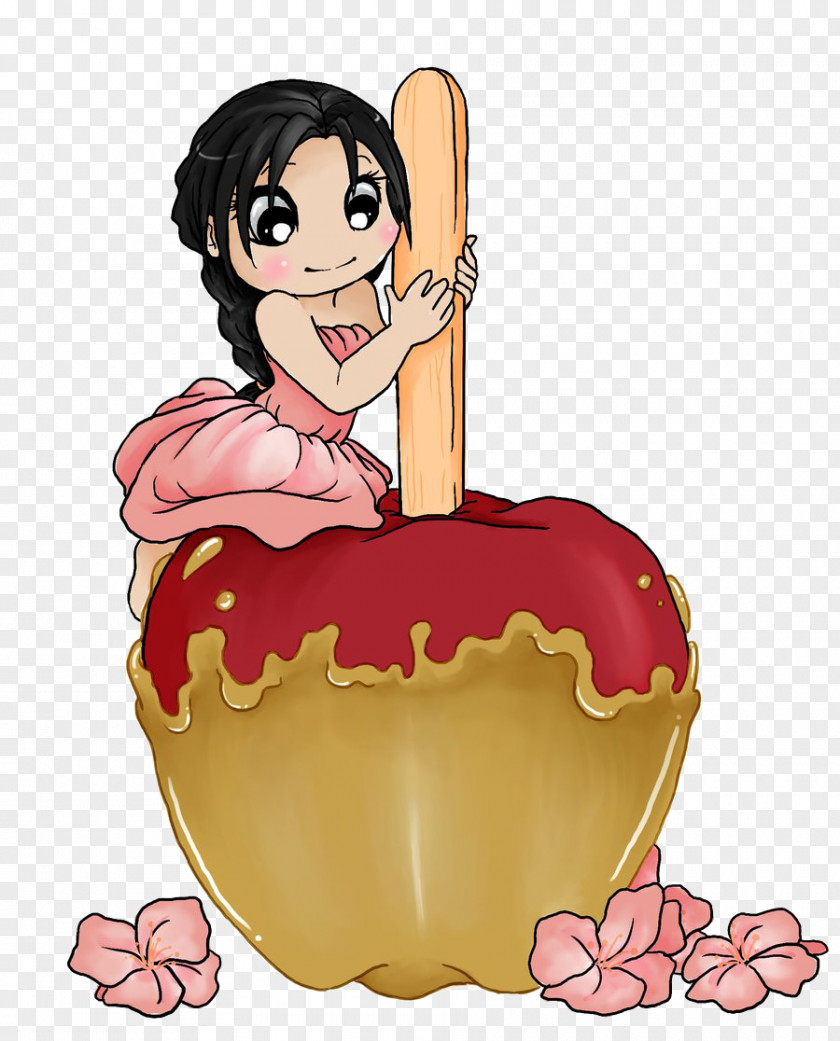 Candy Apple Caramel Drawing Clip Art PNG
