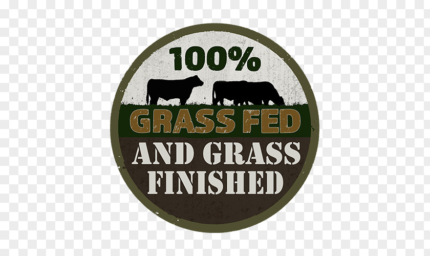 Cow Grass Logo Food Animal Physical Fitness Font PNG