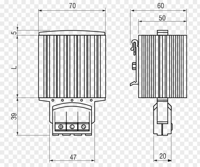 Heater Electric Heating Semiconductor Thermostat Kaltleiter PNG