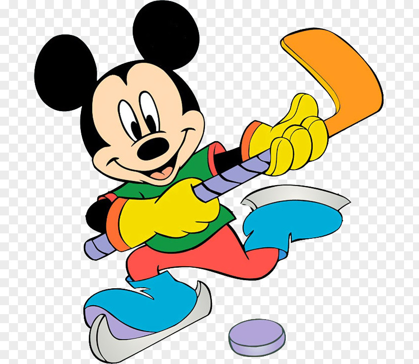 Mickey Mouse Donald Duck Sport Coloring Book PNG