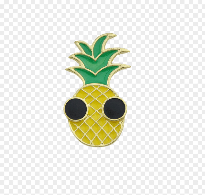 Pineapple Funny Brooch Lapel Pin Clothing Jewellery PNG