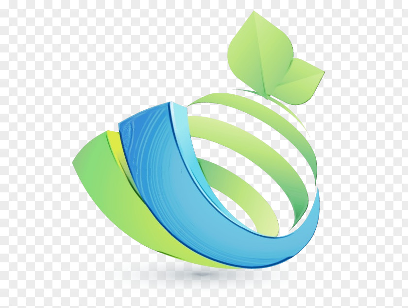 Turquoise Circle Wristband Logo PNG