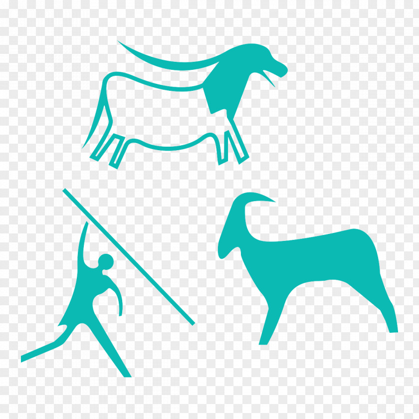 Cave Painting Drawing PNG