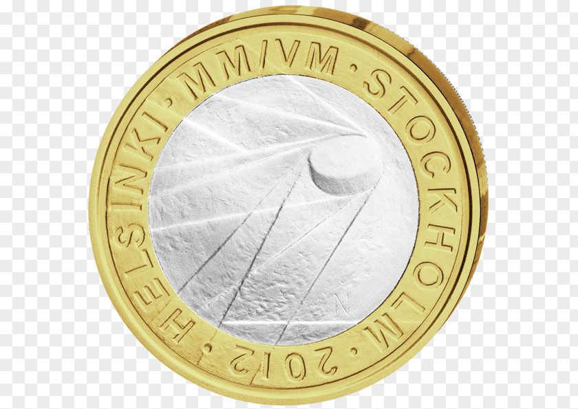 Coin Euro Coins Ice Hockey 5 Note PNG
