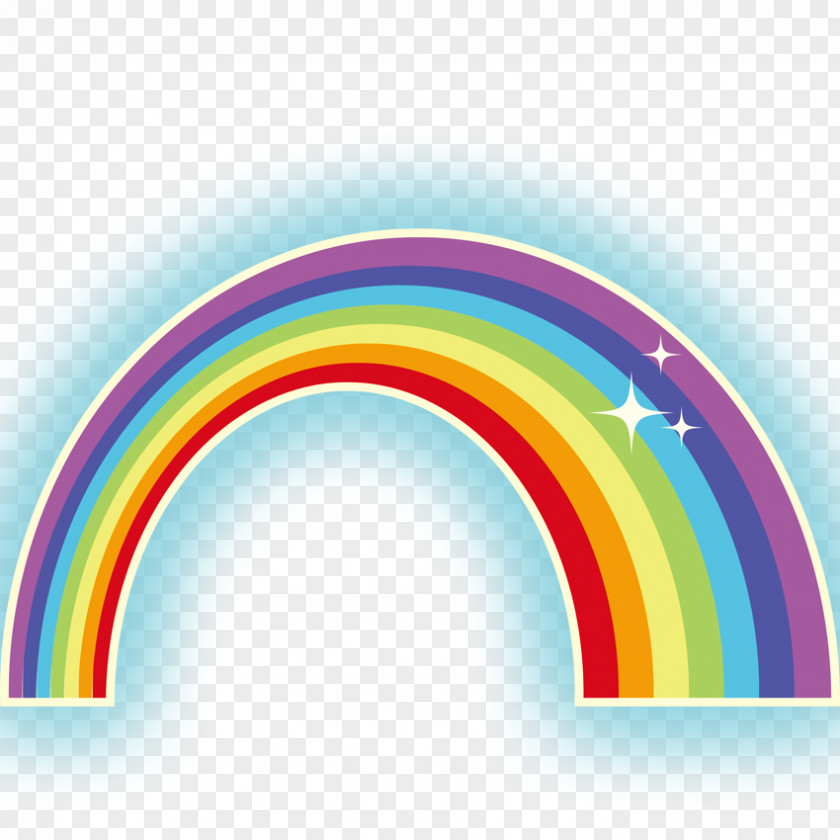 Rainbow Color Computer File PNG