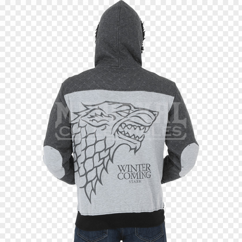 Stark Sigil Hoodie Winter Is Coming House T-shirt PNG