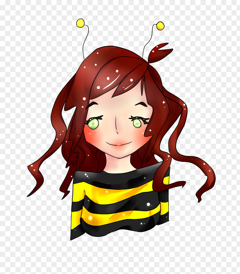 Beautiful Bee Drawing Fan Art PNG