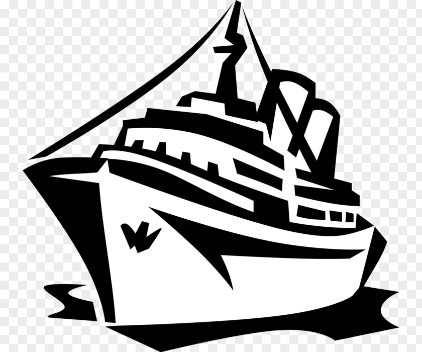 Cruise Ship Clip Art Crociera Image Vector Graphics PNG