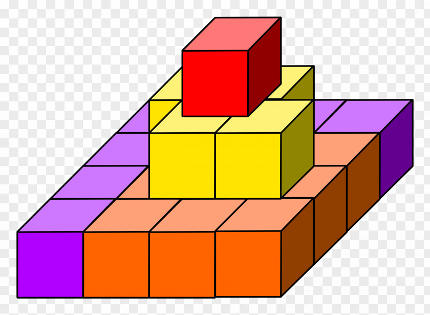 Cube Square Symmetry Education Clip Art PNG