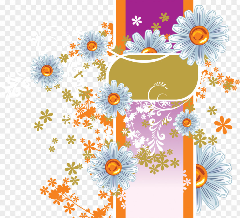 Holi Picture Frames Flower Clip Art PNG