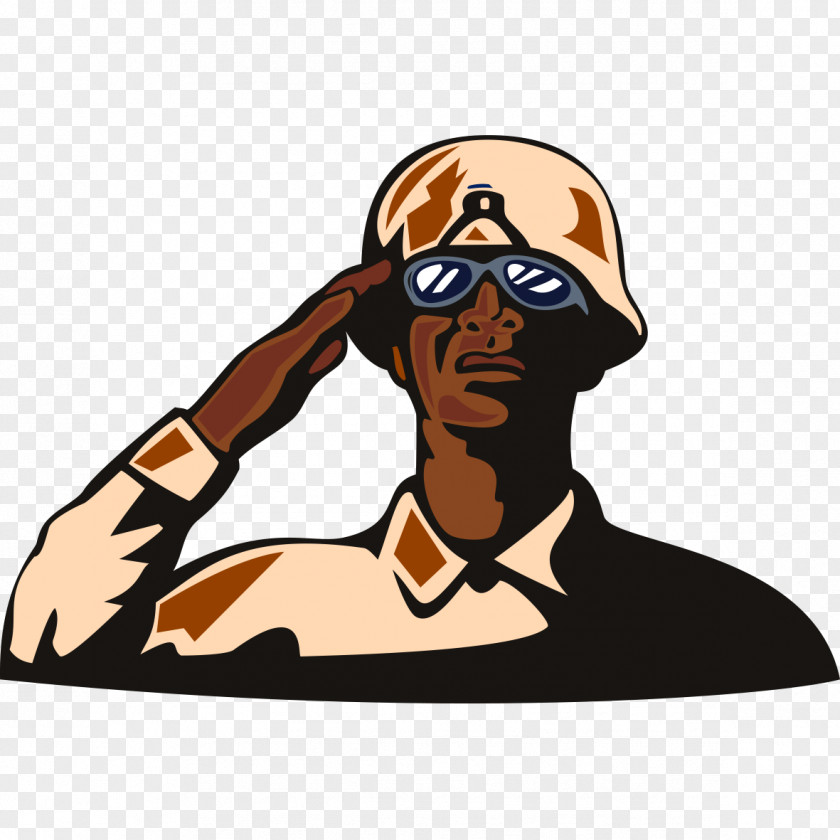 Soldiers Salute United States Soldier Royalty-free Clip Art PNG