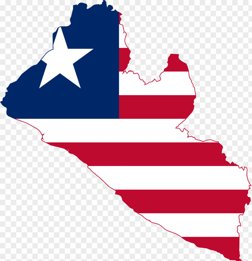 Walls Vector Flag Of Liberia Blank Map Collection PNG