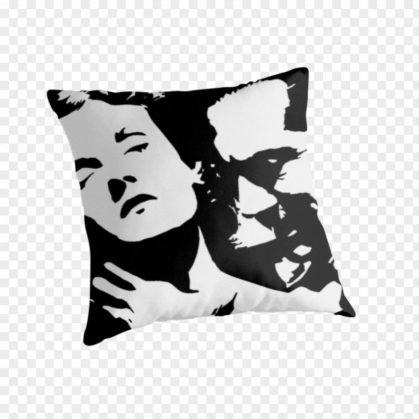 Bela Lugosi Throw Pillows Cushion White Black M PNG