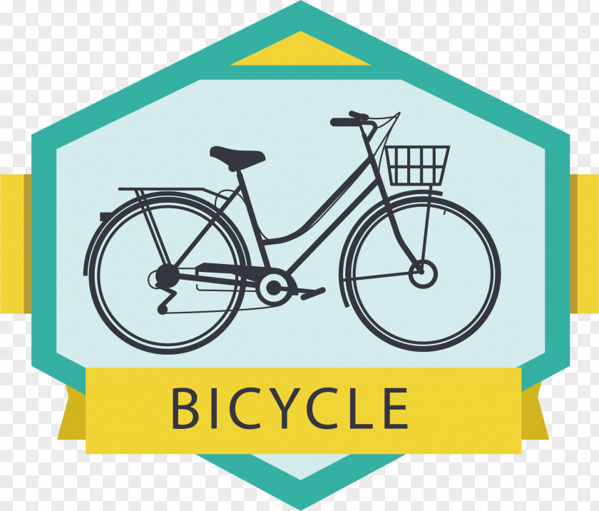 Cartoon Bike Vector Hybrid Bicycle Mountain Cycling Pegas PNG