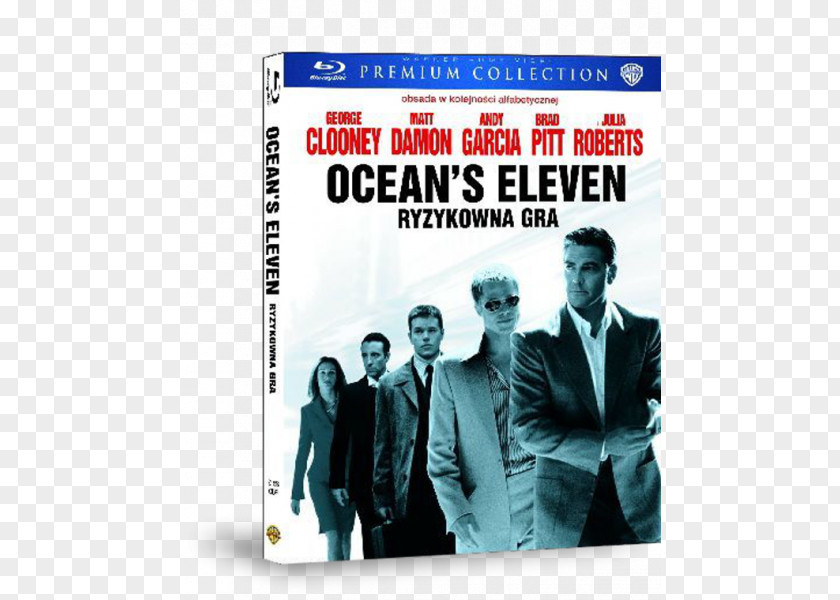 George Clooney Ocean Blu-ray Disc Film Sensacyjny Ocean's Lethal Weapon PNG