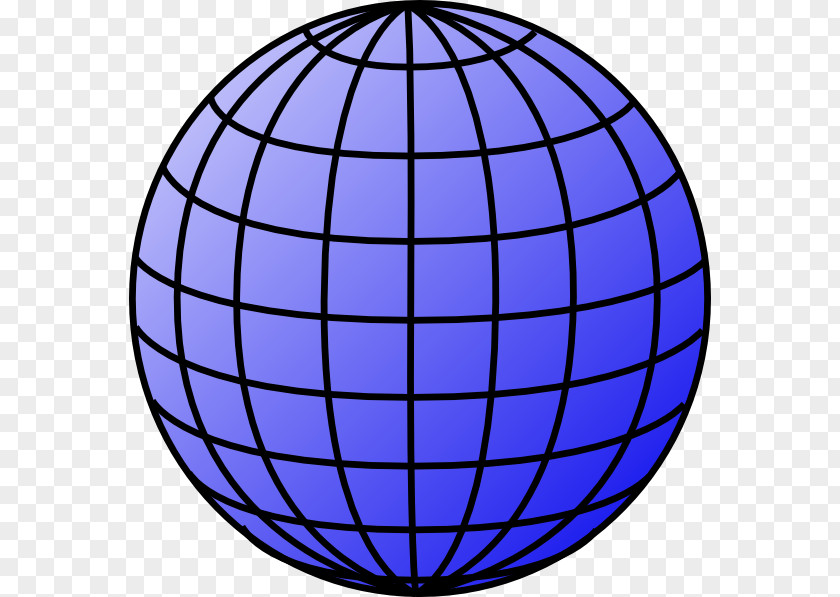 Globe Line Art Clip PNG