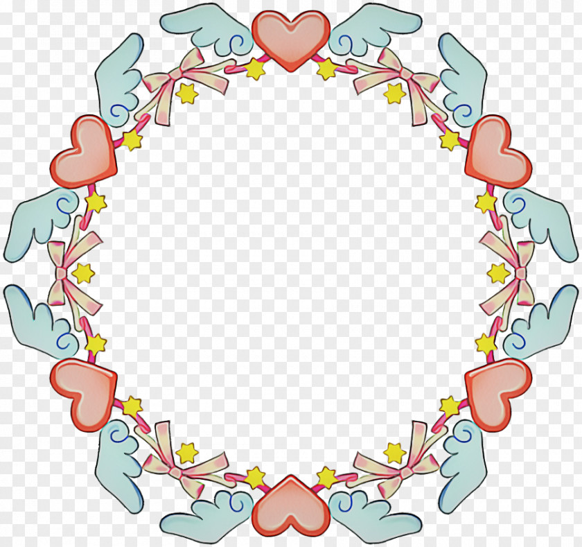 Picture Frame Sticker Circle Background PNG