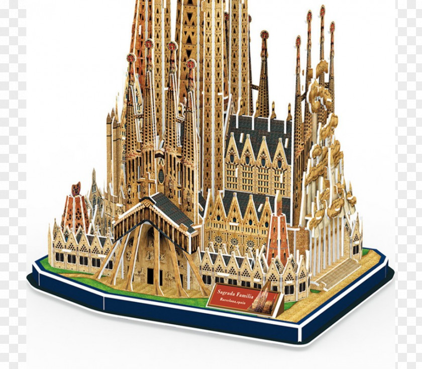 Sagrada Familia Família Jigsaw Puzzles 3D-Puzzle Church Three-dimensional Space PNG