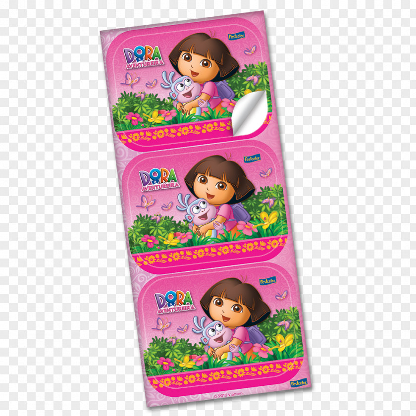 Dora Aventureira Doll Birthday Candle Cake Party PNG