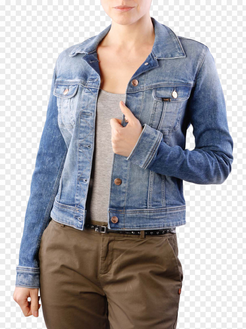 Jeans Jacket Denim Outerwear Lee PNG