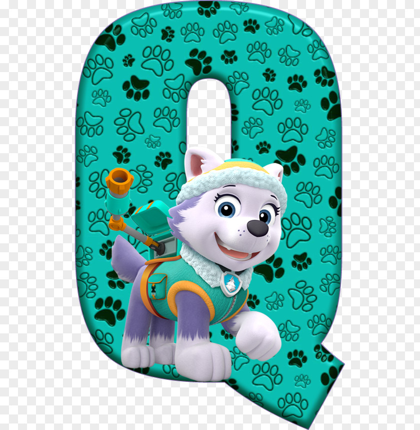 Paw Patrol Letters Letter Alphabet Patrolling Birthday PNG