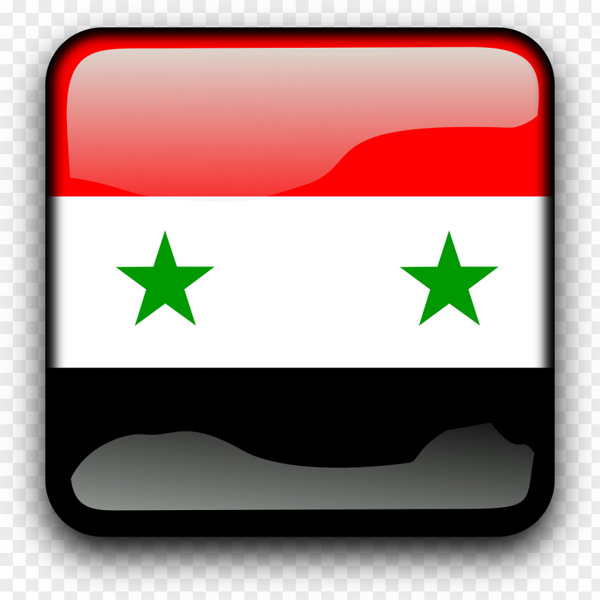 Silhouette Flag Of Syria Stock Photography PNG