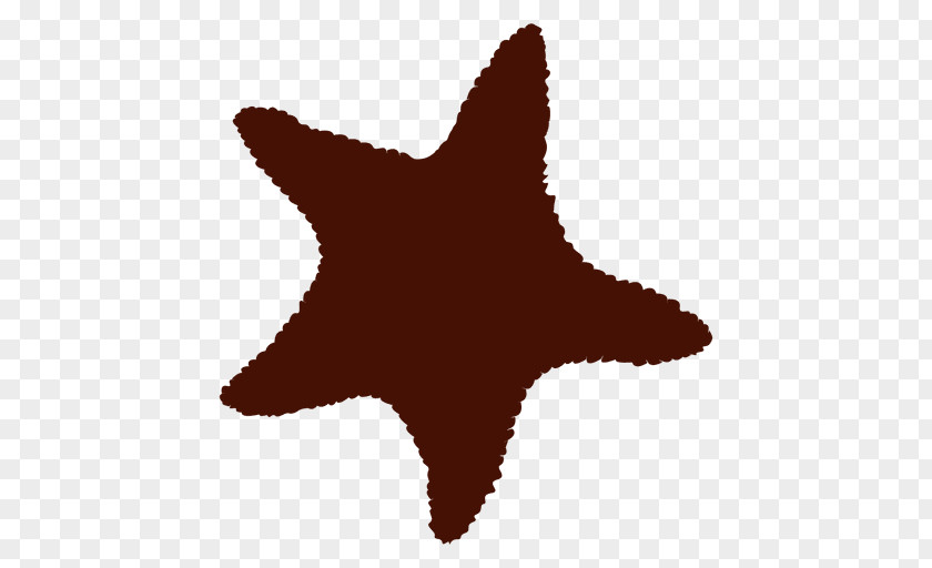 Starfish Silhouette PNG