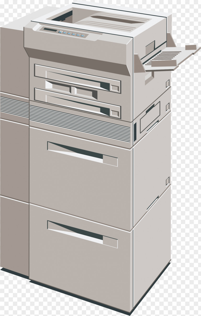 Vertical Printer 3D Printing Computer File PNG