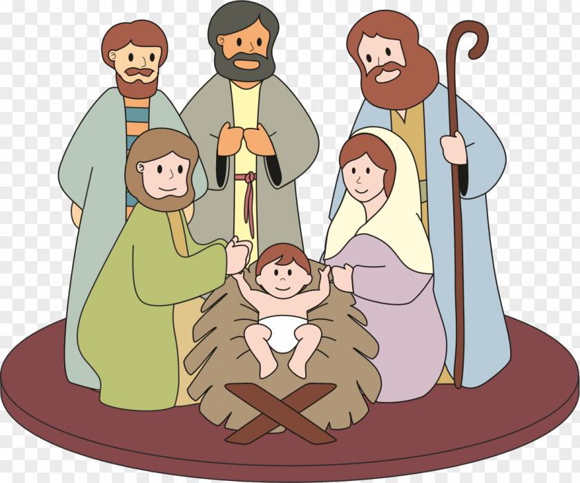 Child Nativity Of Jesus Food Coloring Drawing Christmas Day PNG