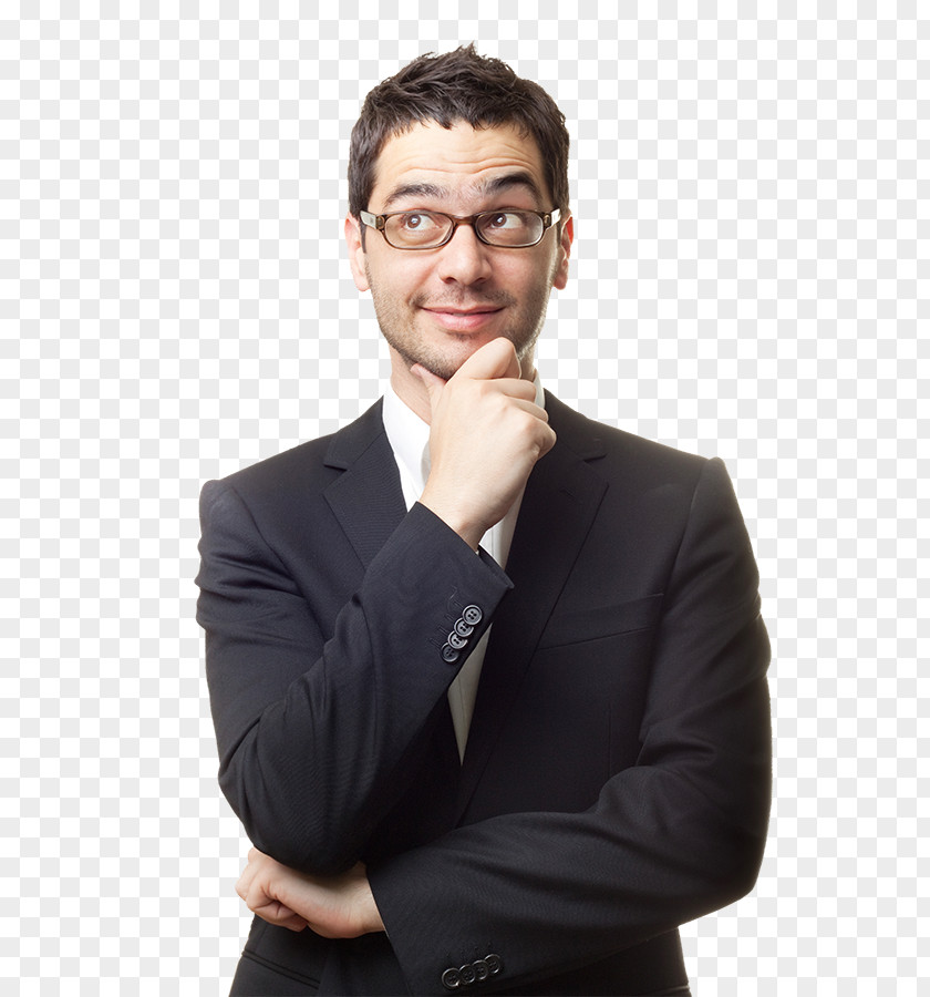 Thinking Man Thought Stock Photography PNG