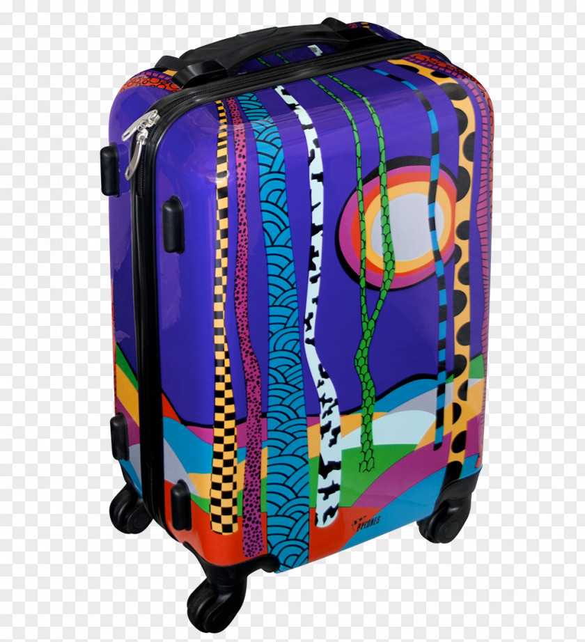 Suitcase Hand Luggage Baggage Travel Trolley PNG