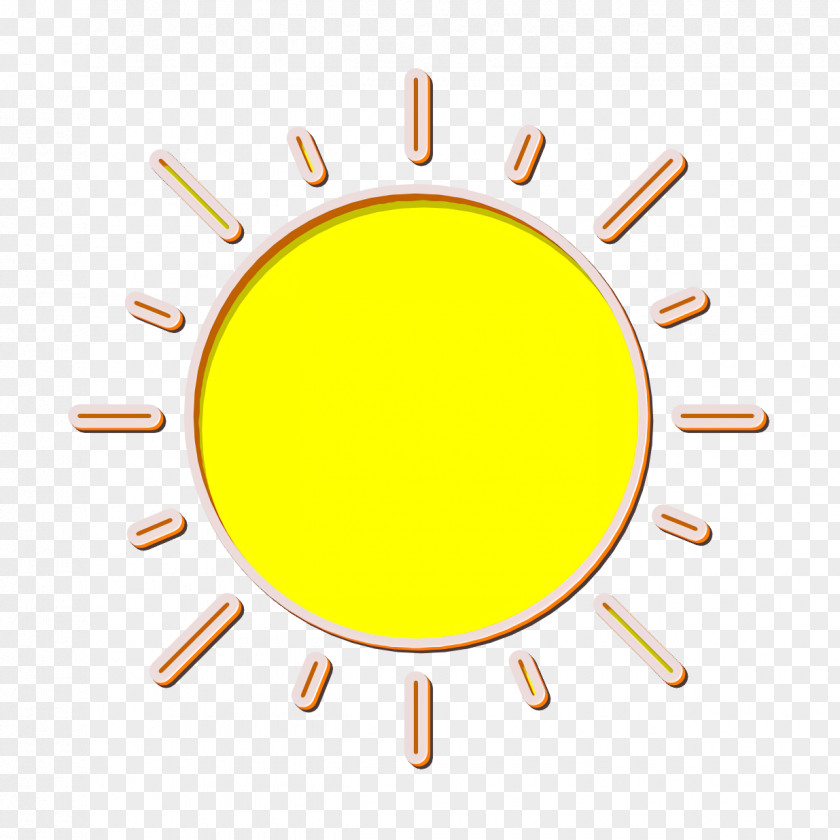 Symbol Logo Sun Icon Weather Set Sunny PNG