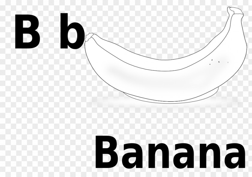Banana Drawing Computer Network Learning PNG