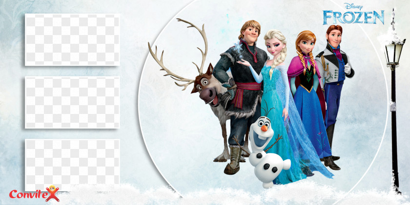 Frozen Elsa Wedding Invitation Anna Olaf Party PNG