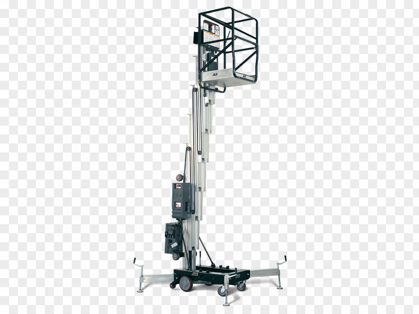 JLG Industries Aerial Work Platform Forklift Genie Elevator PNG
